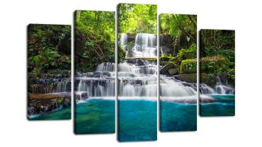 Картина модульная "Водопад"