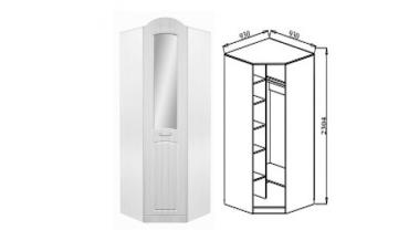 Шкаф угловой "Ева 10"