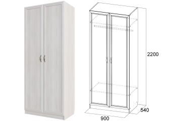 Шкаф двухстворчатый ВМ 04 "Вега Серия 2"