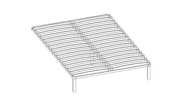 Ортопедическое основание на опорах "Домани"