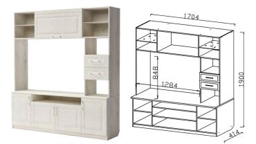 Центральная секция для ТВА НГ-7 "Гармония 6" Центральная секция для ТВА НГ-7 "Гармония 6"