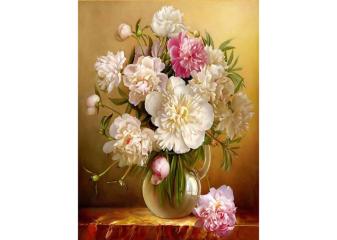 Репродукция "Белые пионы"