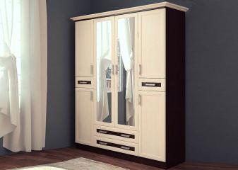 Шкаф 4-х створчатый "Грация миф" Шкаф 4-х створчатый "Грация миф"