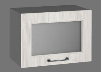 Фасад ДСВ "Капри" шкаф верхний горизонтальный стекло