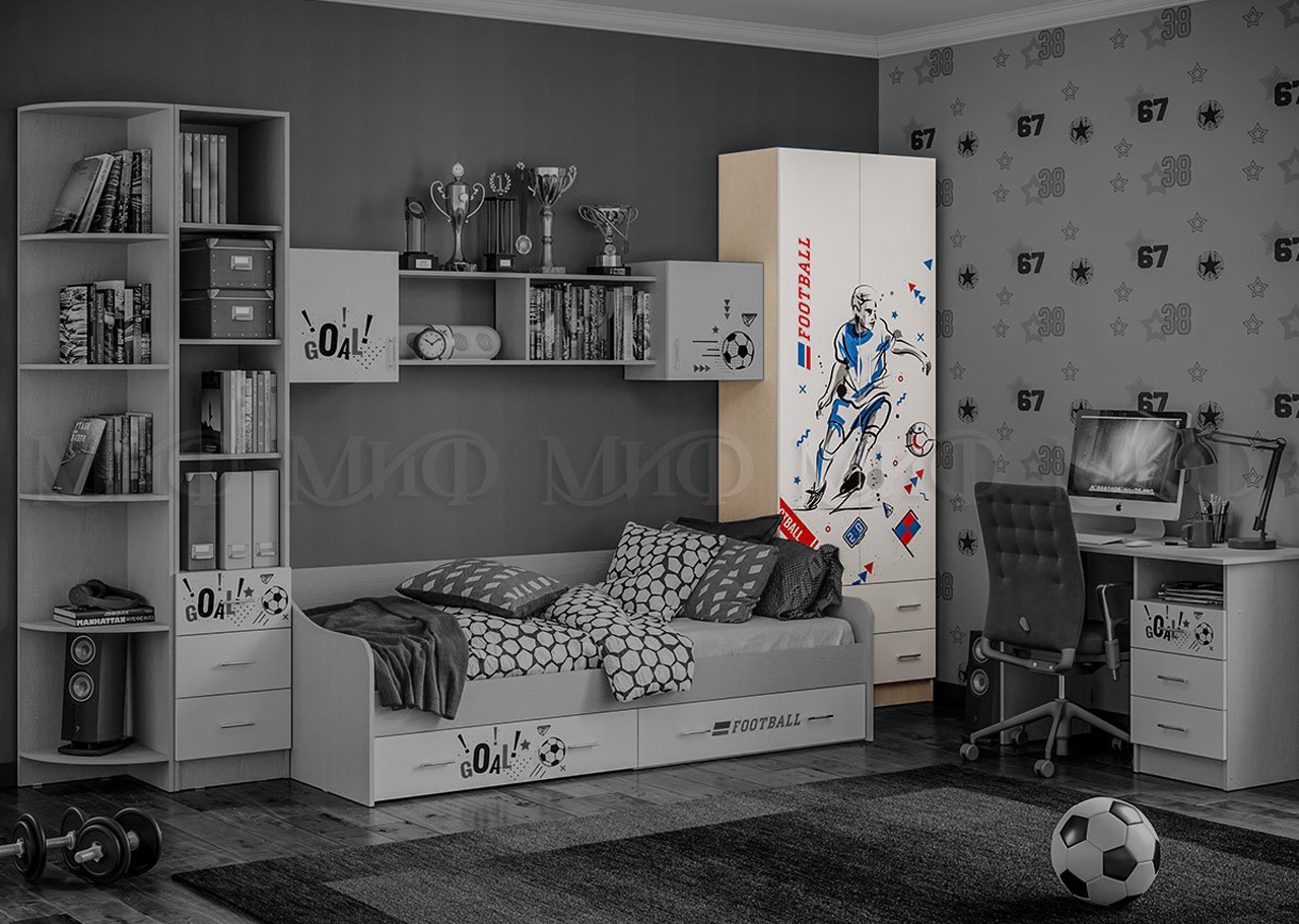 Шкаф 2-х створчатый фотопечать "Вега NEW" Миф от магазина мебели МегаХод.РФ
