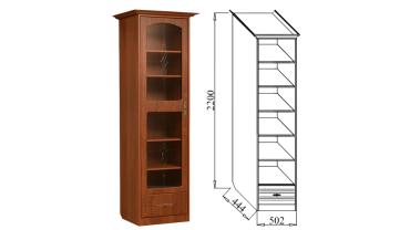 Шкаф МЦН 1-створчатый "Венеция В 8" Шкаф МЦН 1-створчатый "Венеция В 8"