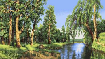 Гобелен "Прохлада"