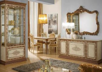 Шкаф-витрина 2 дв. "Палермо" Слониммебель Шкаф-витрина 2 дв. "Палермо" Слониммебель