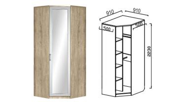 Шкаф угловой "Ивушка 10 Прованс"