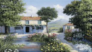 Репродукция "Итальянская улочка"